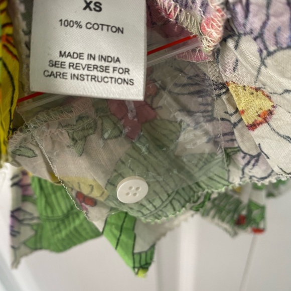 Love the Label Tank with Ties size XS Mitzie Print - Picture 8 of 9